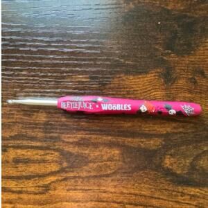 *Halloween Edition* Woobles Beetlejuice Lydia Deetz Crochet Hook - Never Used!